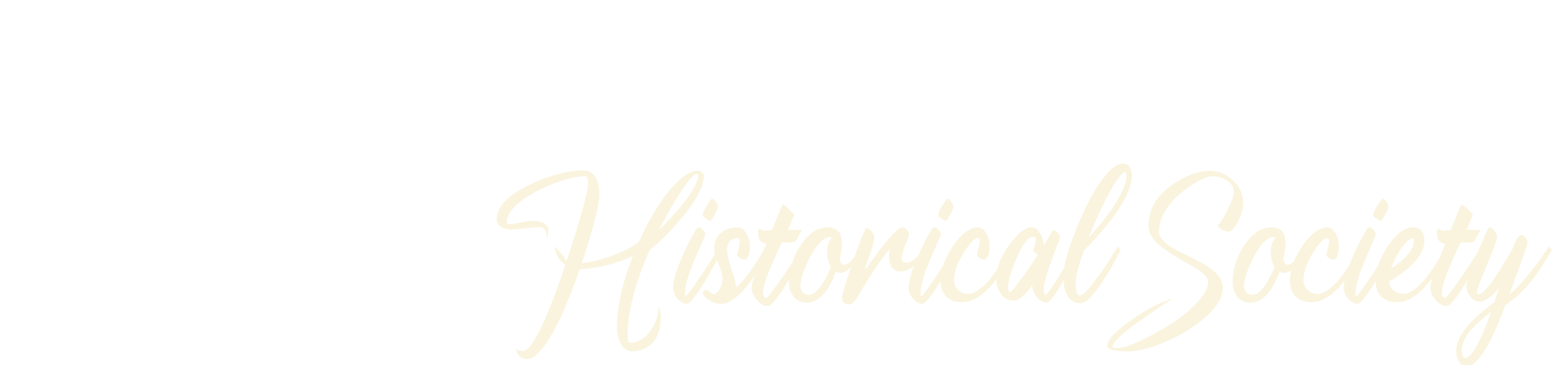 Tipton County Historical Society Logo